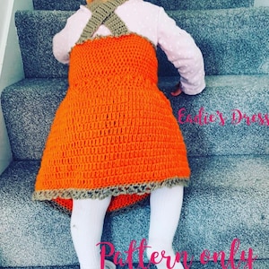 Toddler Dress Crochet Pattern Eadie&#39;s Dress