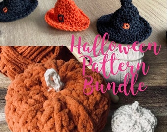 Pacchetto di modelli all'uncinetto di Halloween
