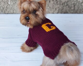 hogwarts dog sweater