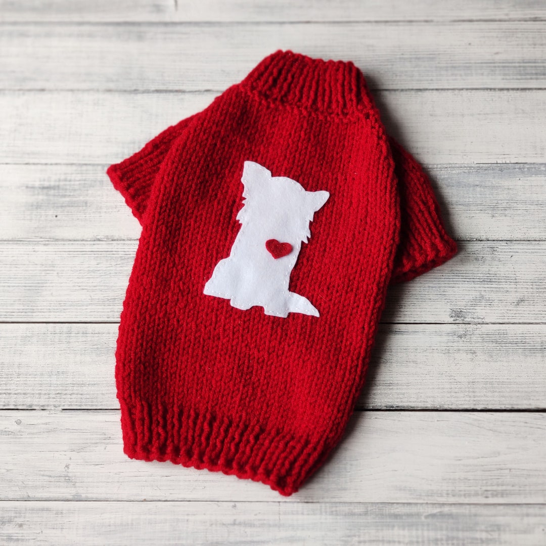 Custom Dog Sweater for Chihuahua Handmade Dog Clothes Etsy