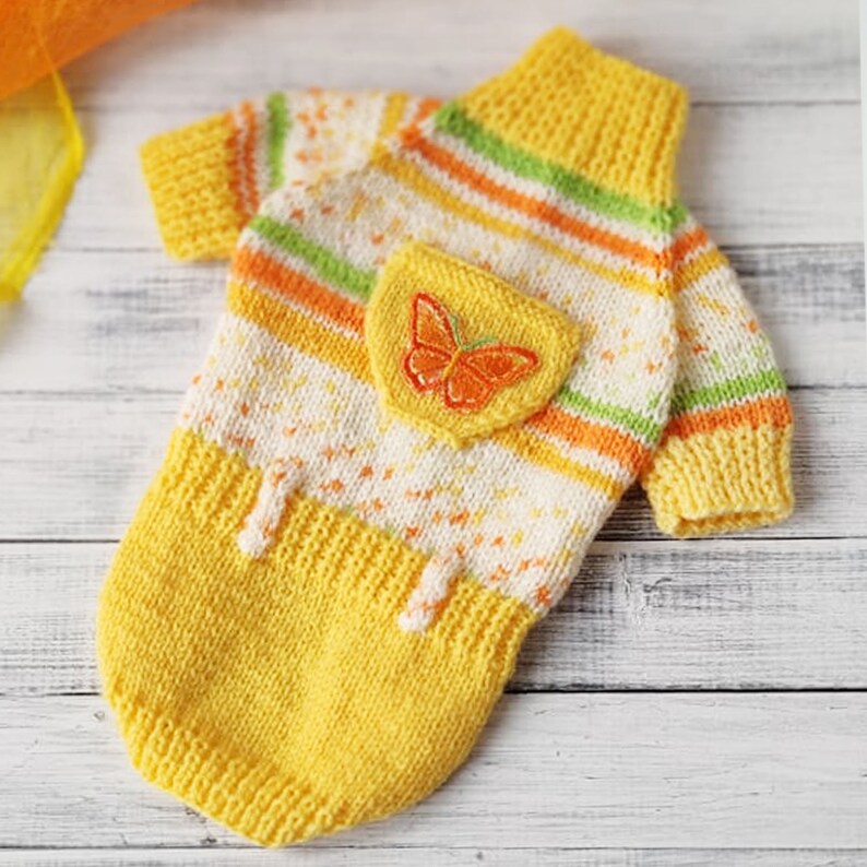 Y2K Aesthetic Dog Sweater 90s Dog Outfit Pastel Dog Sweater Etsy