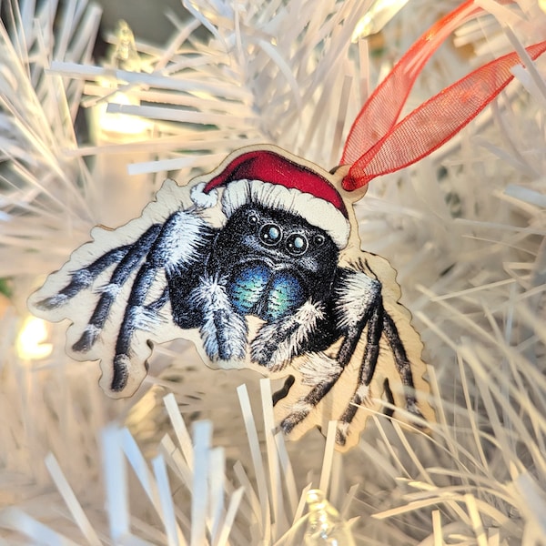 Jumping Spider Ornament