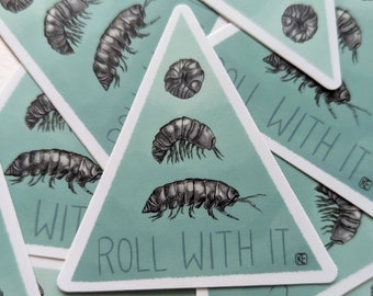 Roly Poly Vinyl Sticker
