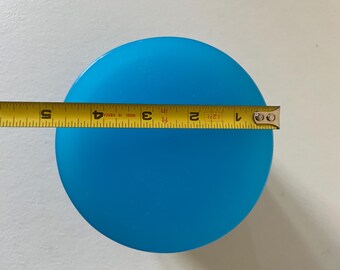 MURANO OPALINE FERRO ハイエナメル ハンドペイント 宝石箱 Vintage Opaline Sky Blue Glass Fratelli Ferro Murano, Italy