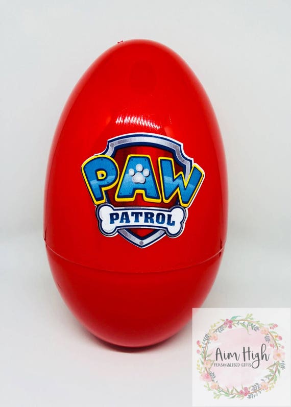 paw patrol kinder surprise eggs