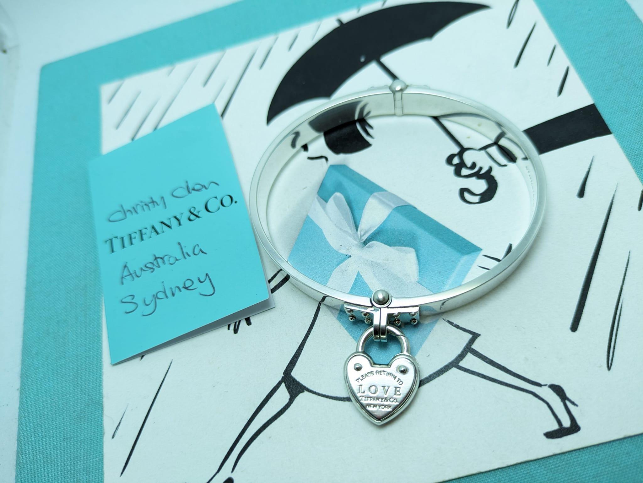 Tiffanys lock bangle - Etsy 日本