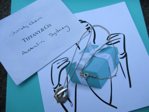 Butterfly Necklace 16inches Sterling 