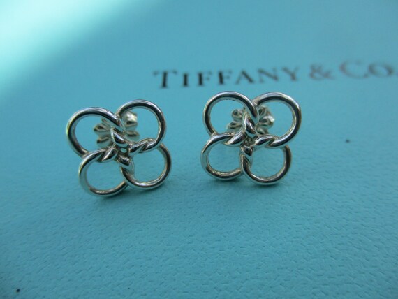 tiffany quadrifoglio earrings