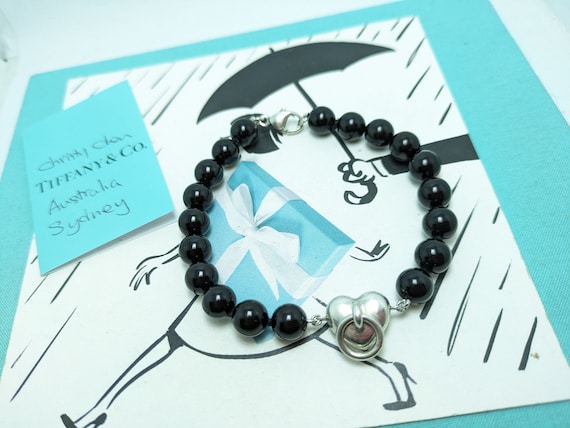 TIFFANY&Co. TIFFANY＆CO. ティファニー オニキス ビーズ