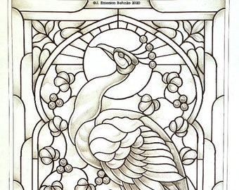 Persian Peacock ( DIGITAL. PDF )