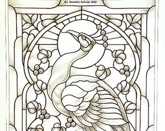 Persian Peacock ( DIGITAL. PDF )