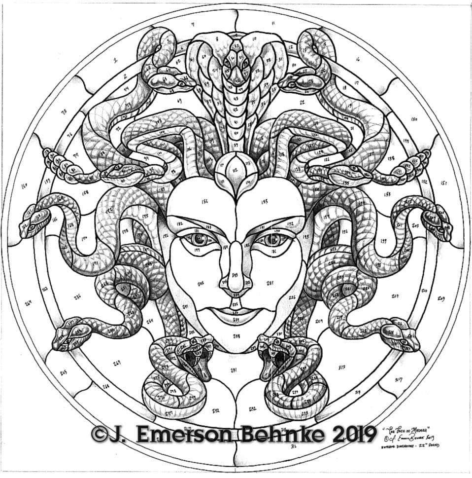 The Face of Medusa DIGITAL. PDF | Etsy