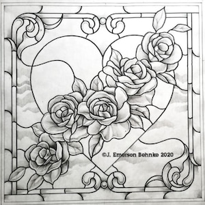 Hearts and Roses ( DIGITAL. PDF )