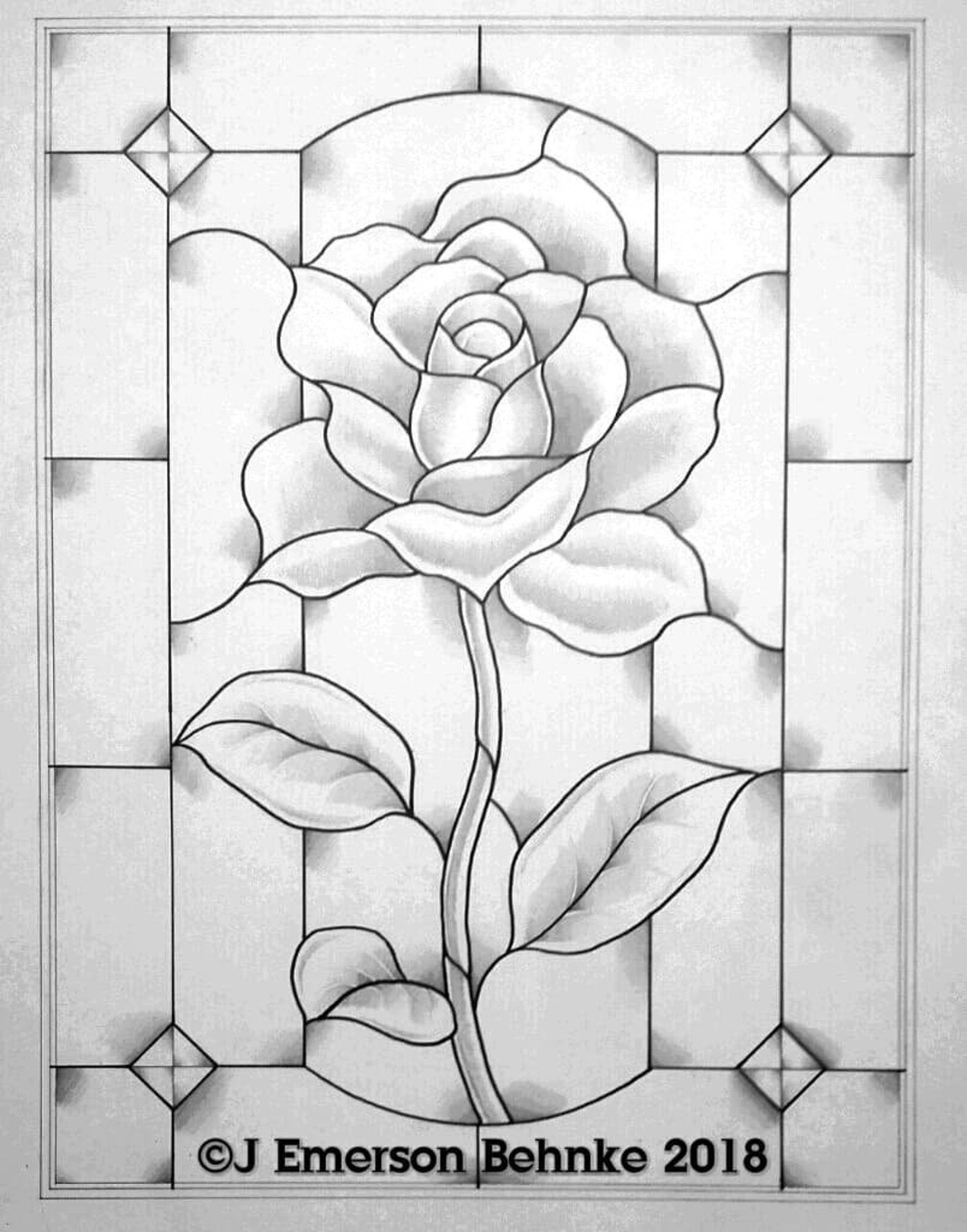 Rose, Student Pattern 3 (digital, Pdf) - Etsy