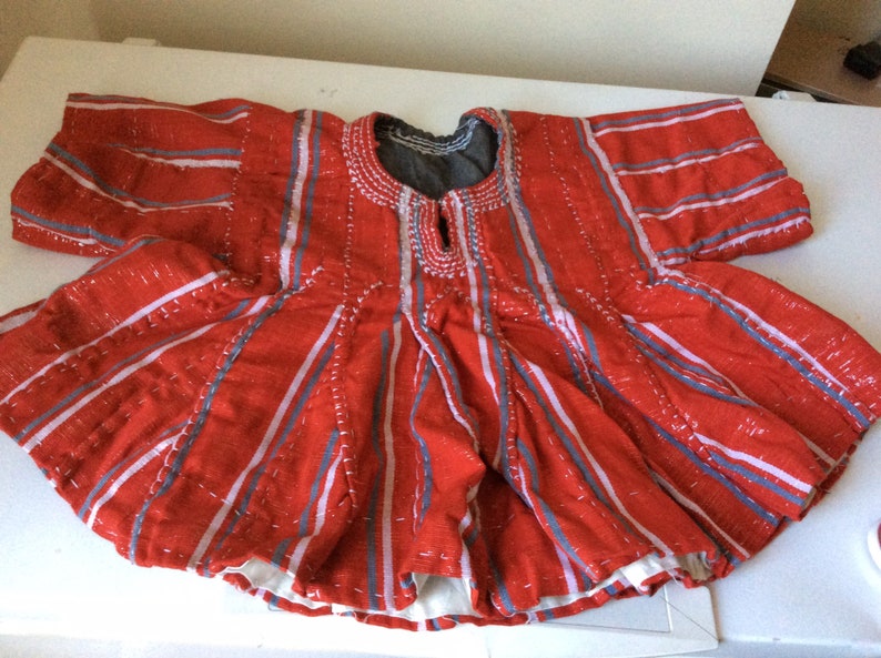 Authentic Hand Stitched Boys Batakari/Fugu/Northern Ghana Traditional Wear Toddler 4-6 years. image 1