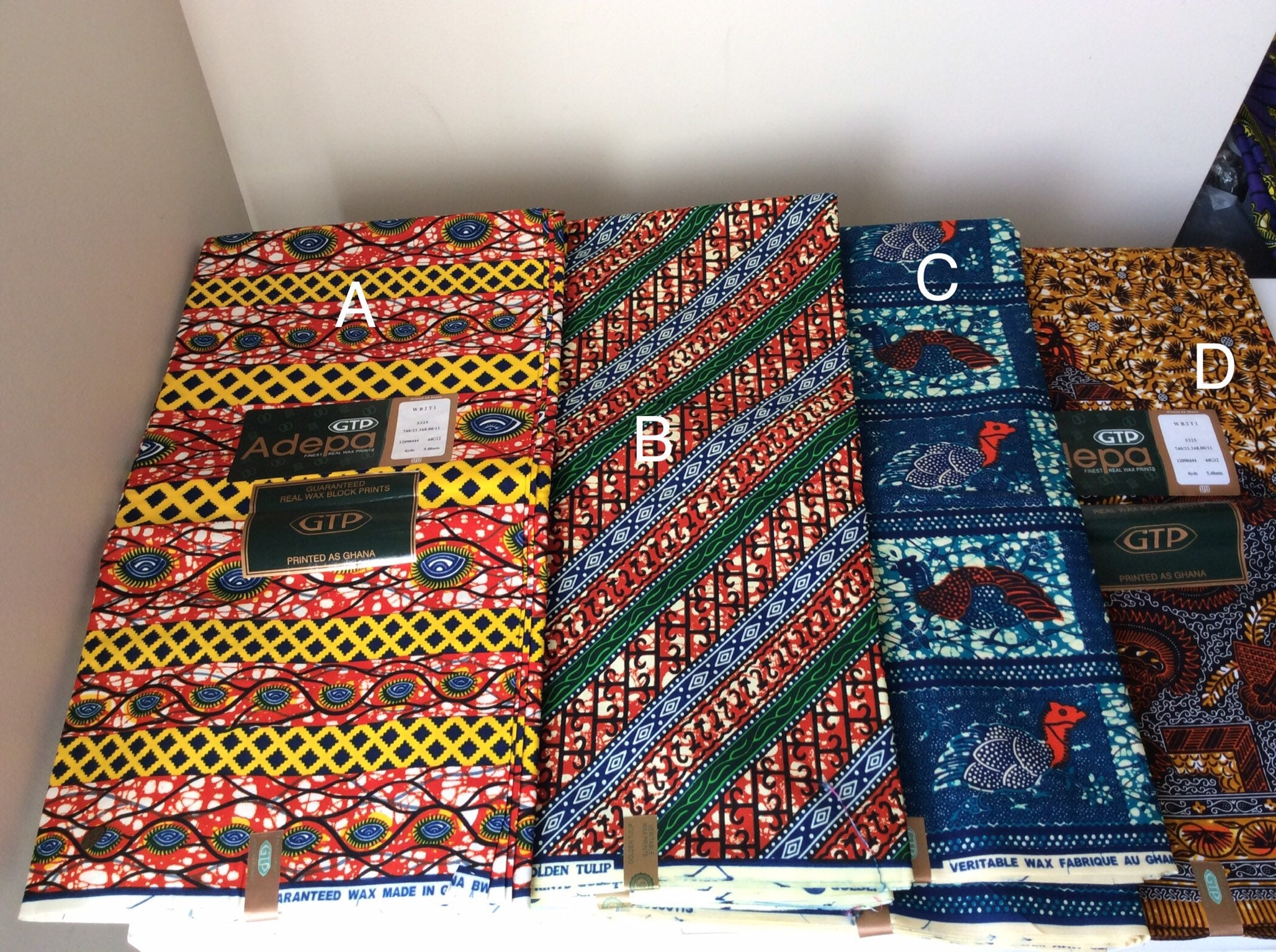 Ghana High Quality GTP wax Print. ADEPA & More Etsy