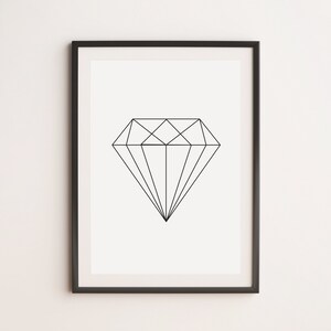 Diamond print hotsell