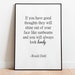 Roald Dahl Quote Print, Motivational Print, Inspirational Print 