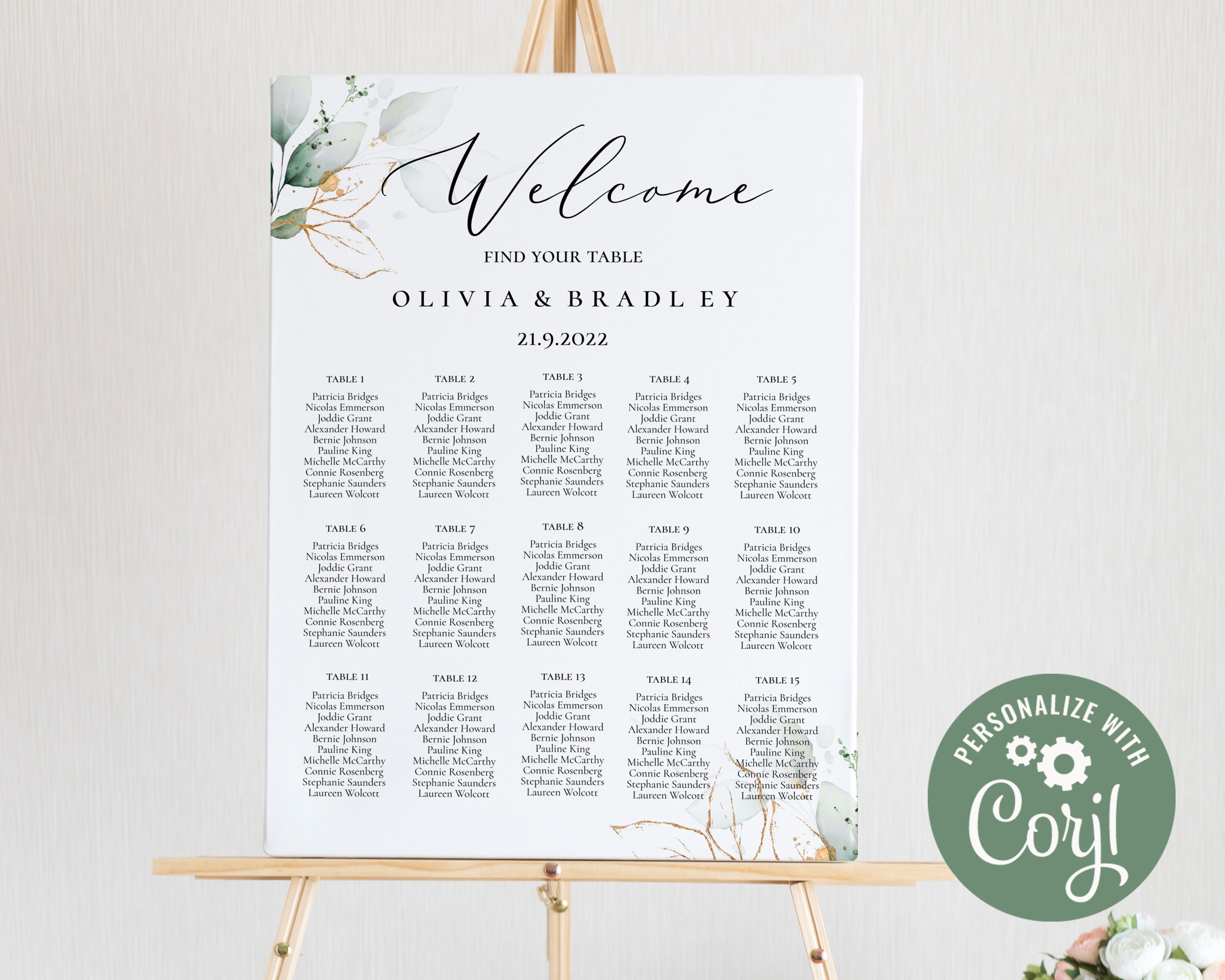 Chart Board Template 