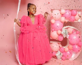 Pink Tulle Dress - Etsy