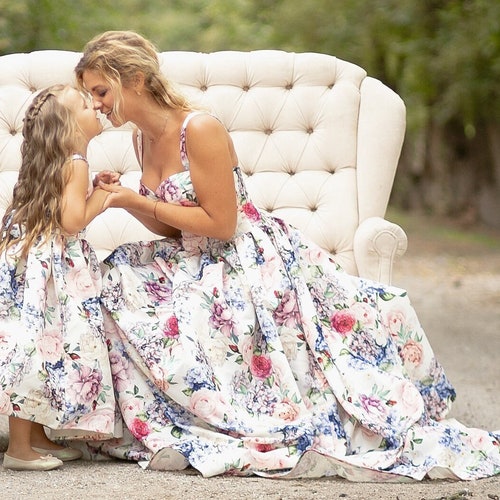Mother Daughter Matching Dresses Mommy and Me Formal Dresses - Etsy