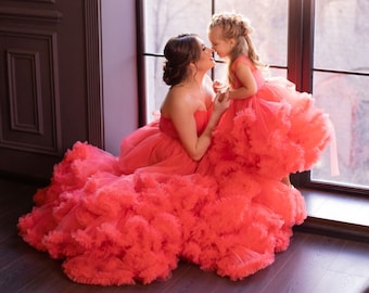 mommy and me ball gowns