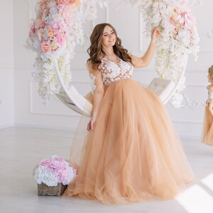 Nude maternity dress Etsy M xico