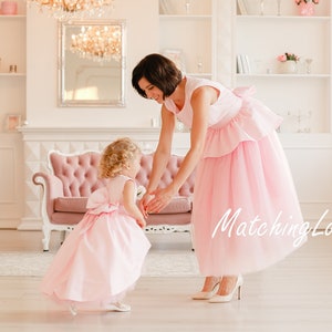 Mom and baby dress for birthday party cheap
