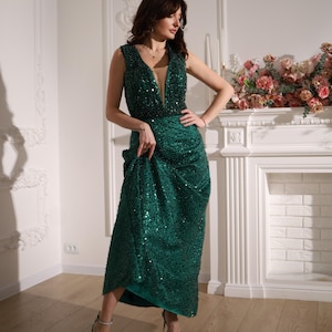 Emerald Green Masquerade Dress - Etsy