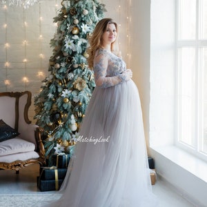 Maternity Dress for Photo Shoot, Maternity Wedding Dress Bride ...