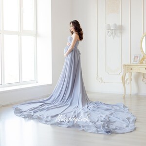 Maternity Dress For Photo Shoot, Maternity Gown, Floor Length Dress, Pregnancy Dress, Long Gown, Ball Maternity Gown, Prom Maternity Gown