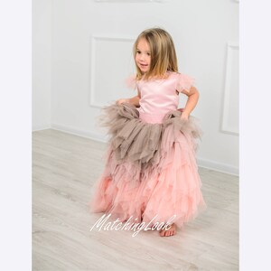 Baby Girl Dress, Birthday Dress 5 Year Old, Girl Tulle Dress, Photoshoot Dress, Tulle Flower Girl Dress, Princess Dress, Pink Girl Dress