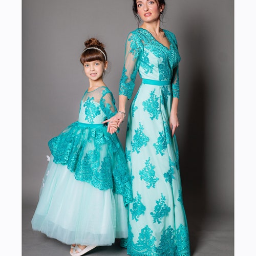 Mother Daughter Matching Dresses Mommy and Me Formal Dresses Etsy