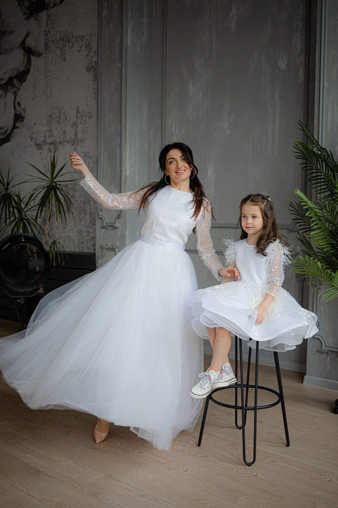 Wedding Dress Vestido Noiva Mae E Filha Tal Filha Vestido Para
