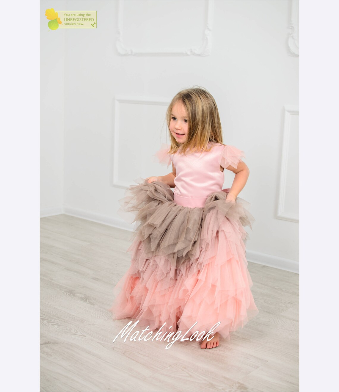 Baby Girl Dress Birthday Dress 5 Year Old Girl Tulle Dress Etsy