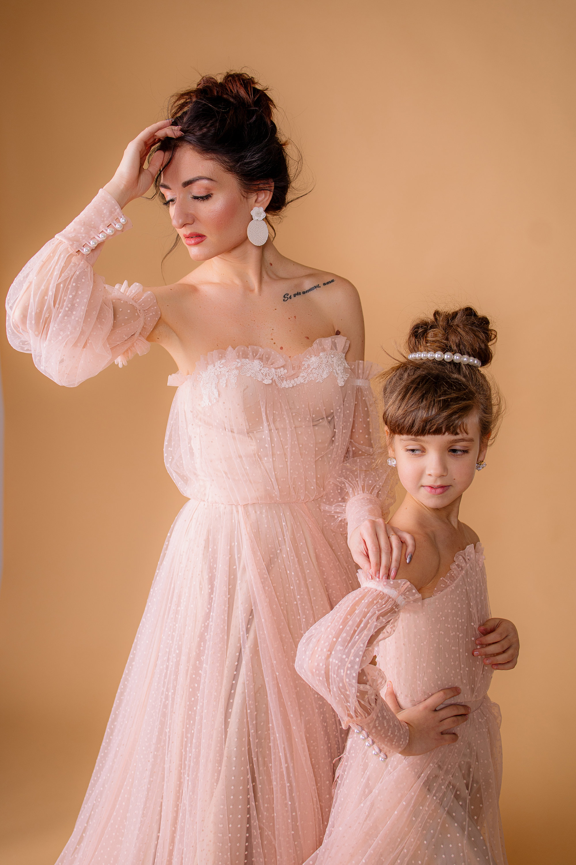 Beautiful mother and daughter hotsell dresses
