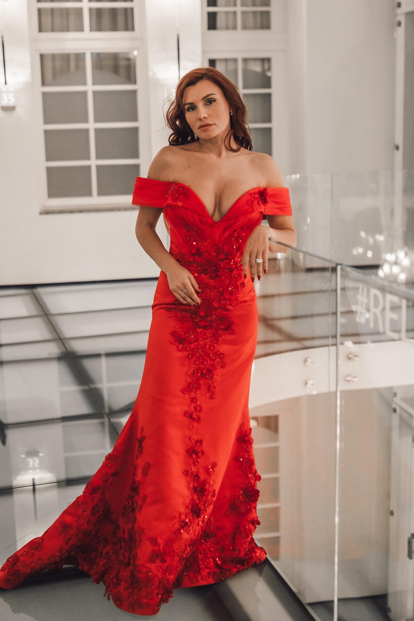 hot pink long sleeve off the shoulder dress One-Sleeve Short Hot Pink Faviana Homecoming Dress Hot Pink / 14