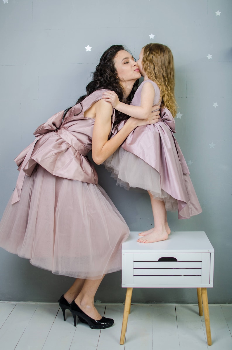 Mother Daughter Matching Dresses Mommy and Me Outfit 1st - Etsy