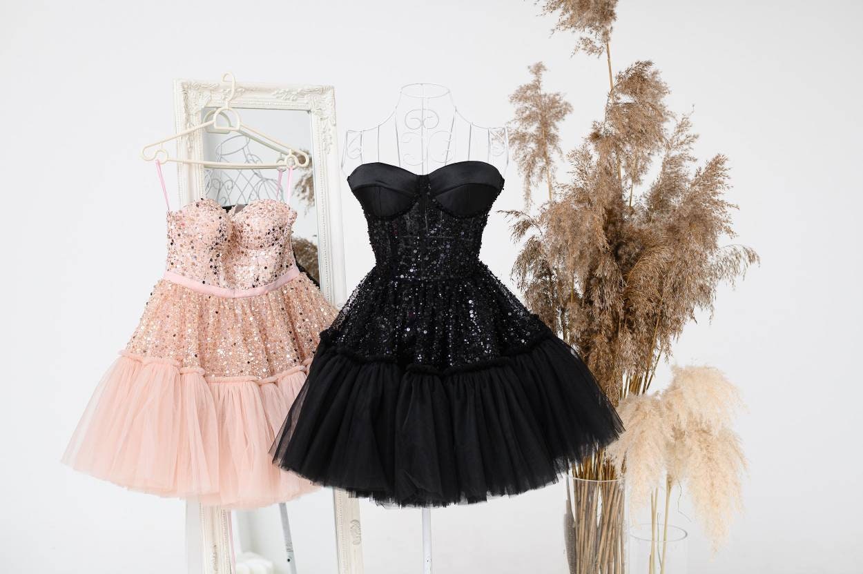 Blush Pink Sparkly Engagement Party Dress, Short Prom Dress, Sequin Cocktail Dress, Bridesmaid Dress, Graduation Dress, Bachelorette Dress M / Blush Blush Pink Sparkly Engagement Party Dress, Short Prom Dress, Sequin Cocktail Dress, Bridesmaid Dress, Graduation Dress, Bachelorette Dress M / Blush