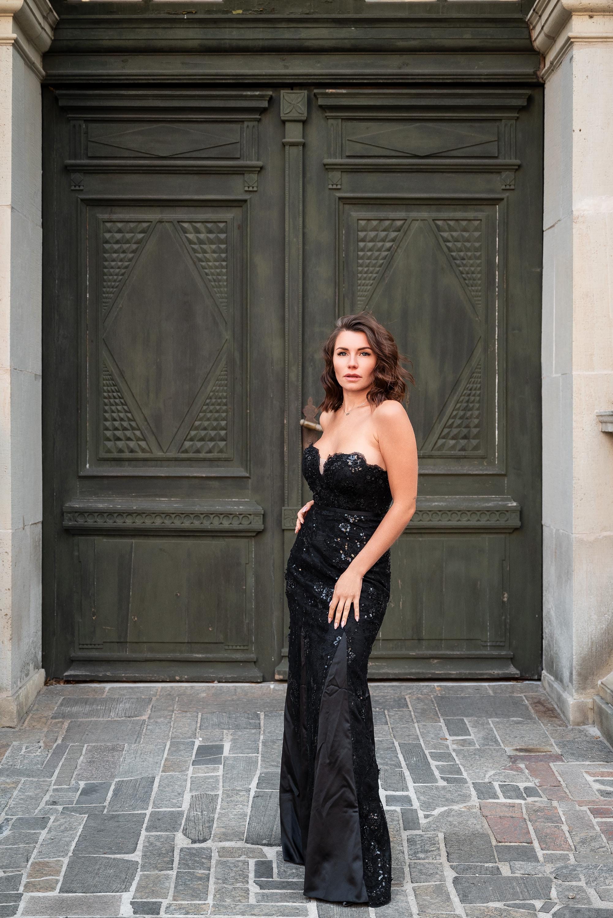 black dkny dress DONNA KARAN NY. Acetate Maxi Polyester/Spandex Sleeve Length_Off The Shoulder Adult I Love the Size:us 16