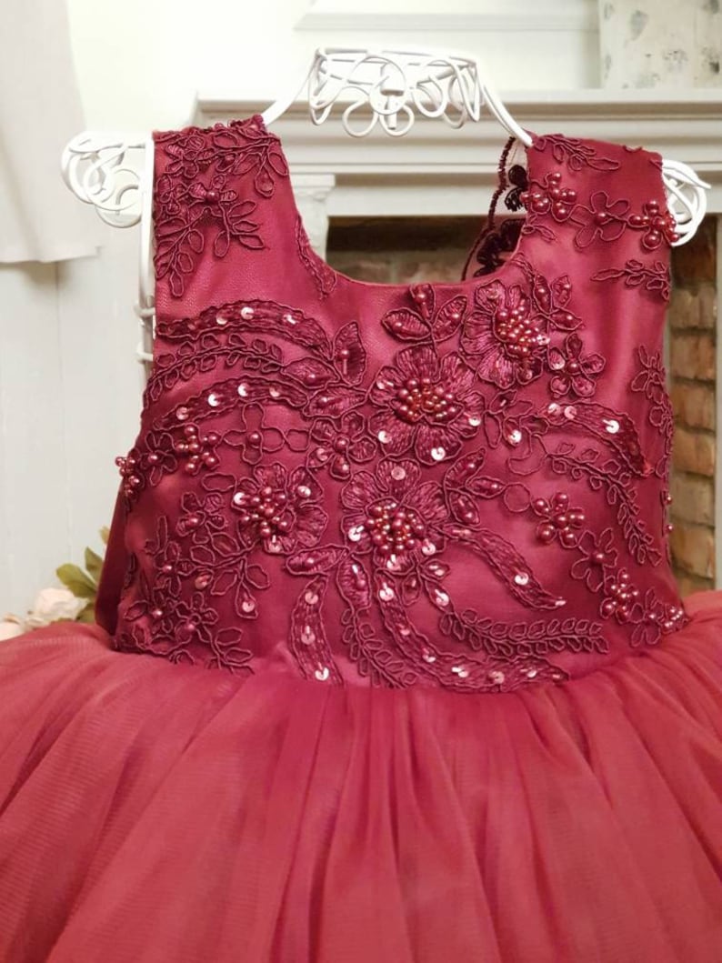 Emma Lace Tutu Baby Girl Dress