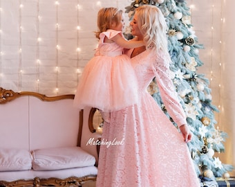 Mommy And Me Dresses Photoshoot, Mother Daughter Matching Dresses, Valentines Photoshoot, Formal Dresses, 1st  Birthday Tutu Dress, Occasion