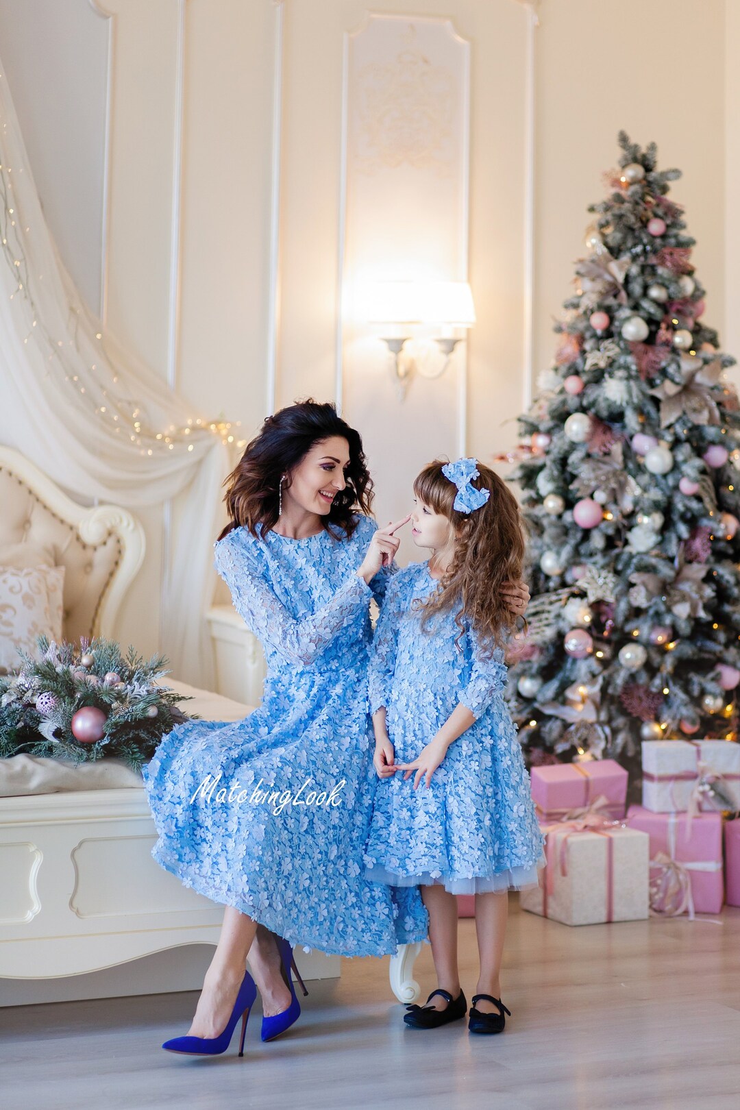 Mommy and Me Formal Dress, Mother Daughter Matching Dress, Spring ...