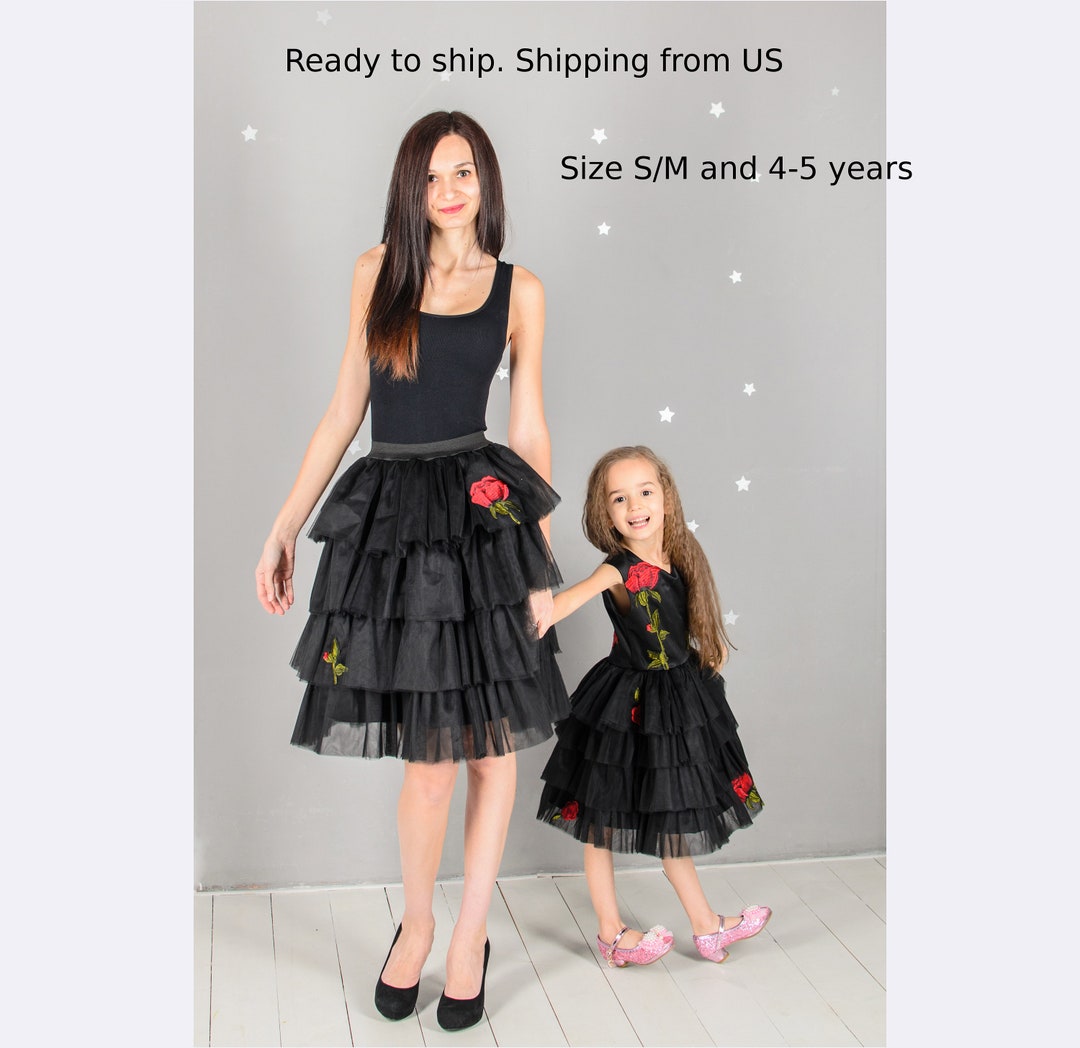 Ready to Ship Mother Daughter Matching Dress, Mommy and Me Photoshoot ...