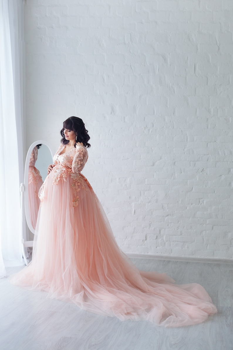 Maternity Dress for Photo Shoot Maternity Dress Lace Etsy UK