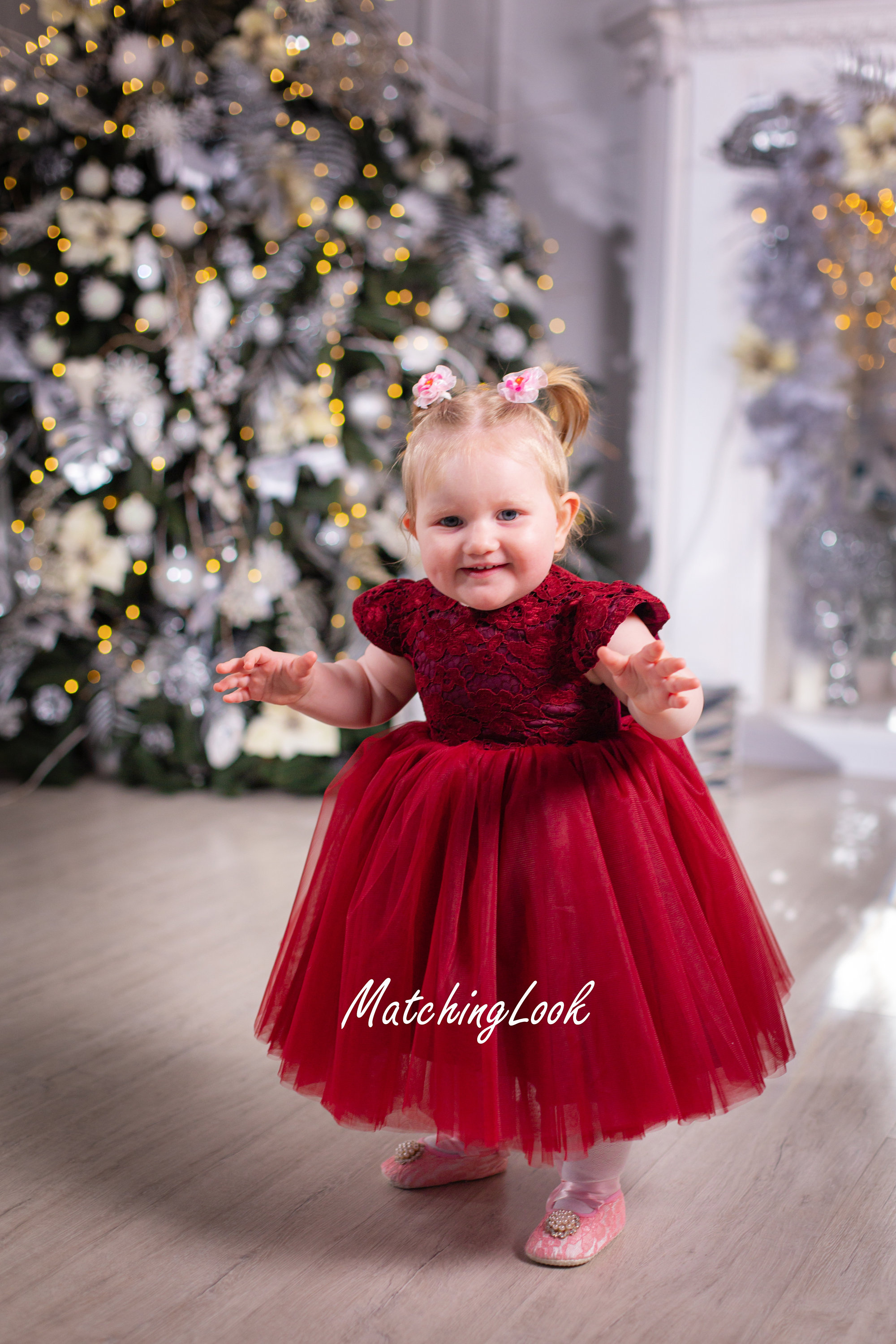 mom and baby christmas dresses Mommy and Me Christmas Dresses