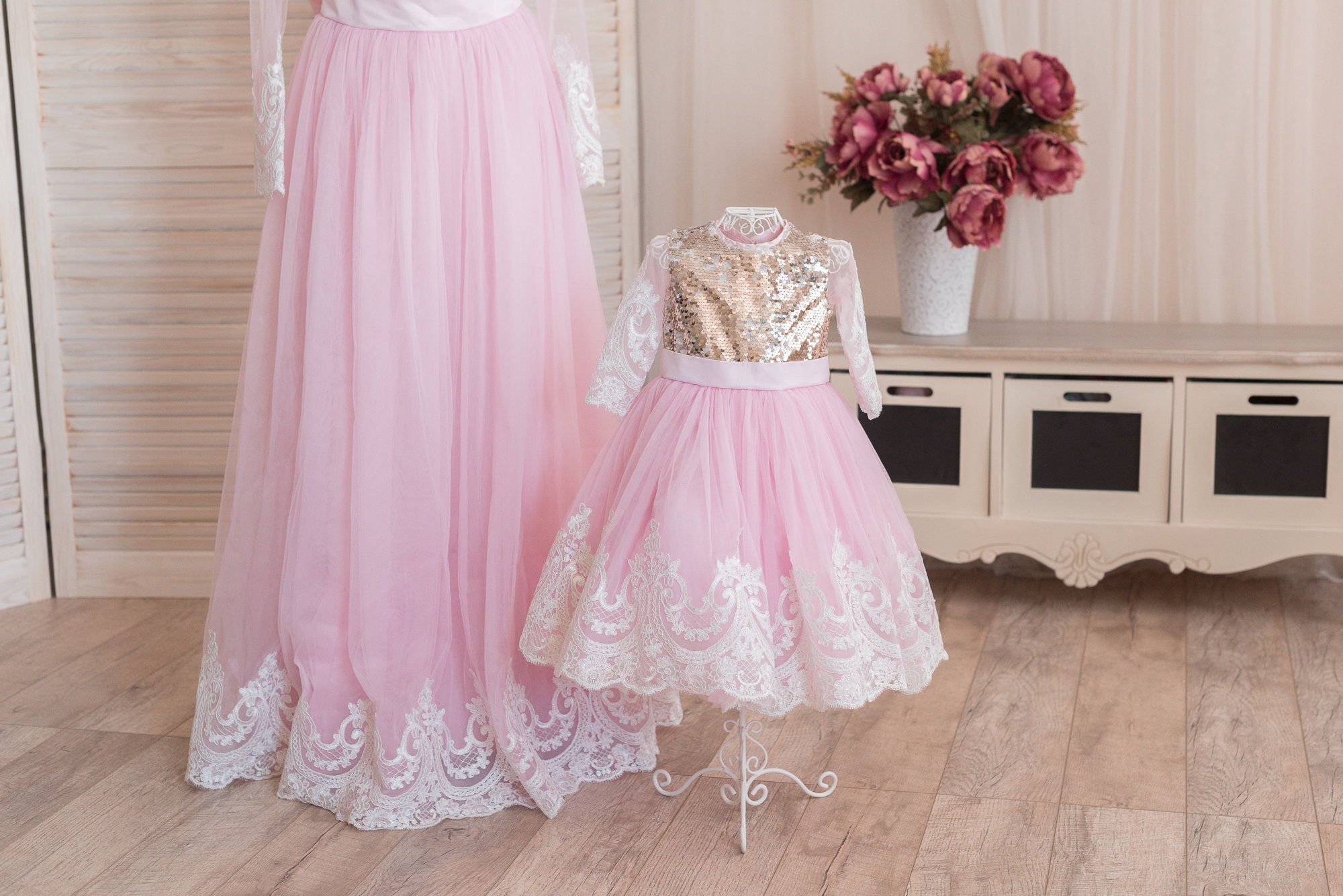 Birthday Matching Formal Dresses Macy's Mom And Daughter Dresses Mommy  And Me Outfit, Mother Daughter Matching Dress, Mommy And Me Dress, Matching  Wedding Dress, Matching Tulle Dress, Matching Pink Dress
