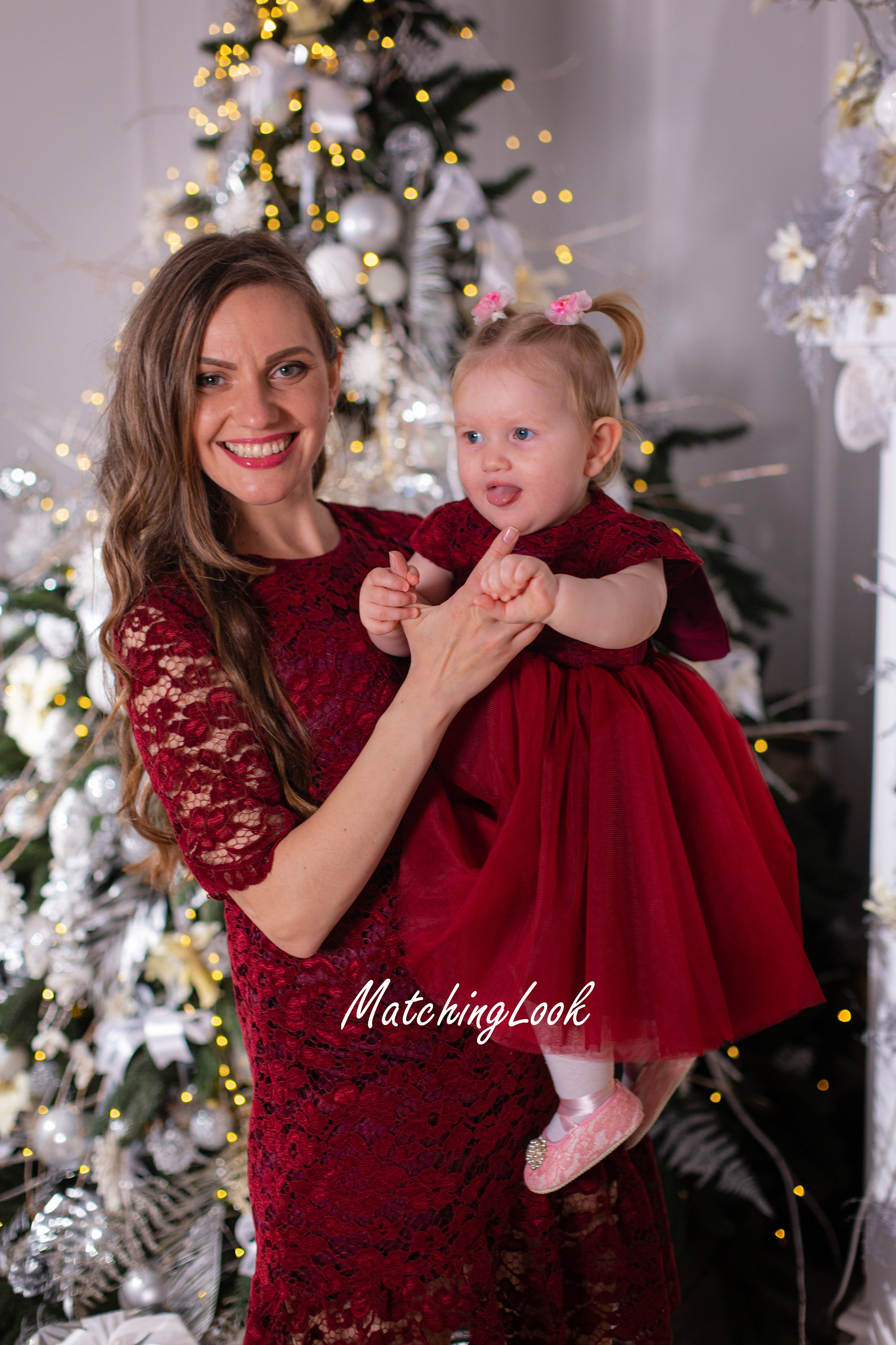 red dress christmas family photos Christmas Outfit for Christmas Eve | Holiday Fashion