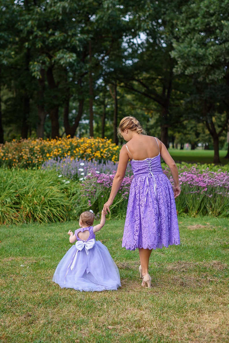 1st Birthday Girl Outfit, Flower Girl Dress, Baby Flower Girl Dress, Baby Tutu Dress, Baby Dress Lace, Girls Lace Dress, Princess Dress image 6