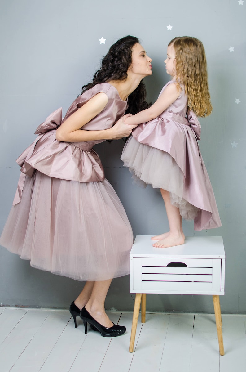Mother Daughter Matching Dresses Set Matching Girl Dresses - Etsy